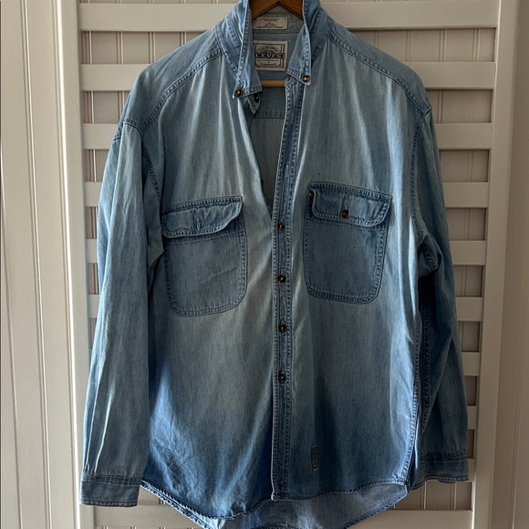 Levi's Classic Light Blue Denim Shirt - Picture 1 of 6